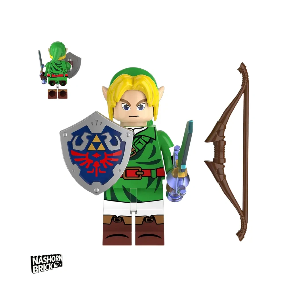 Link Custom-Minifigur - The Legend of Zelda