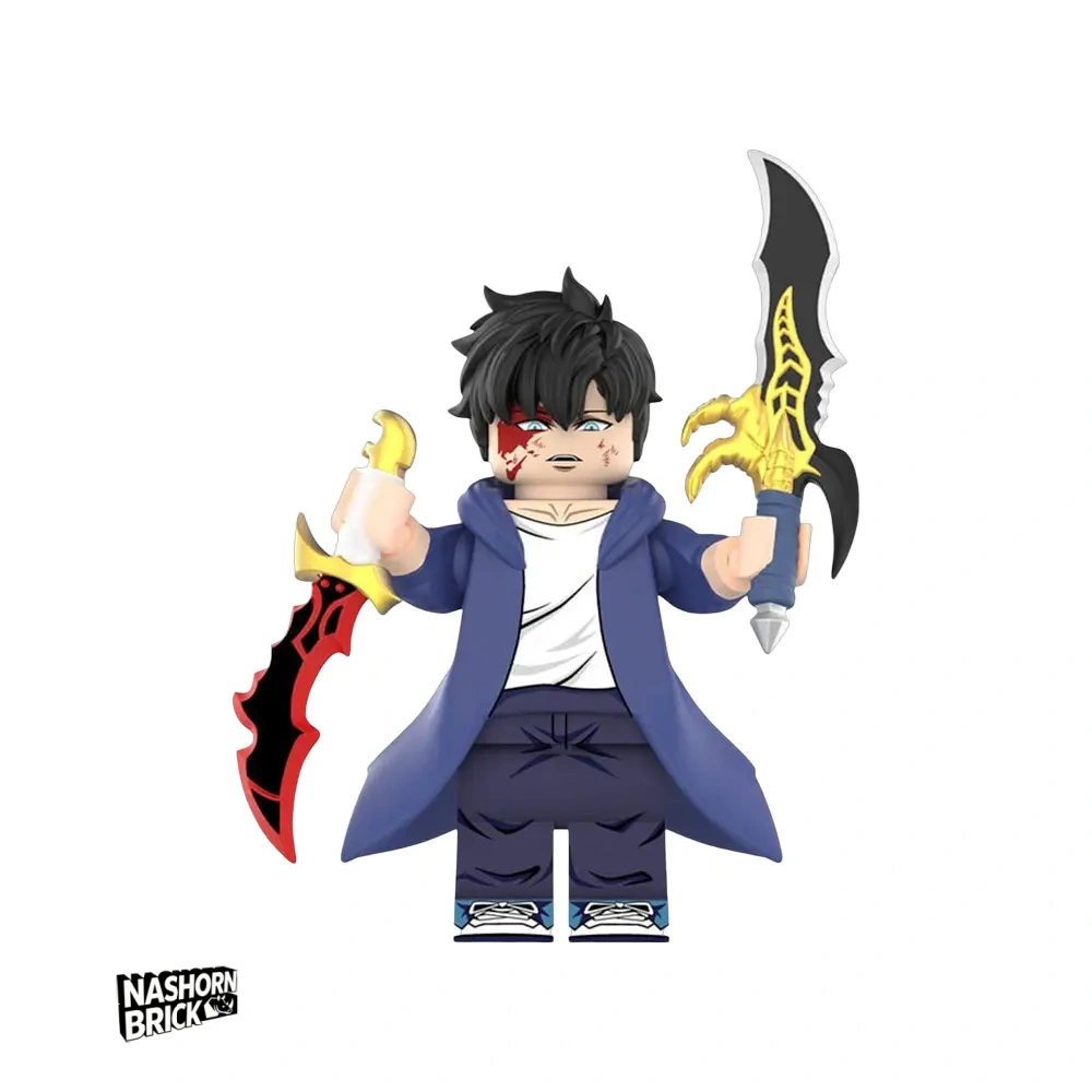 Sung Jinwoo Minifigur Spielzeug - Solo Leveling