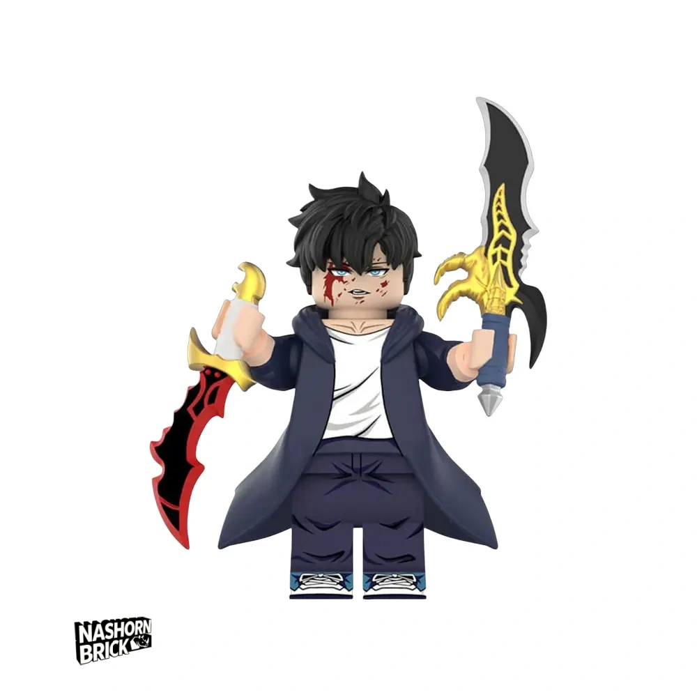 Sung Jinwoo Minifigur mit Standfuß - Solo Leveling
