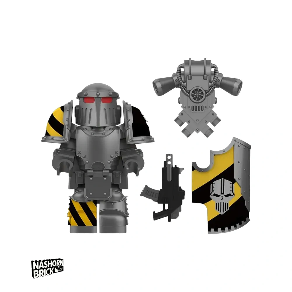 Iron Warriors Mk III Iron Power Armour Minifigur - Warhammer 40K
