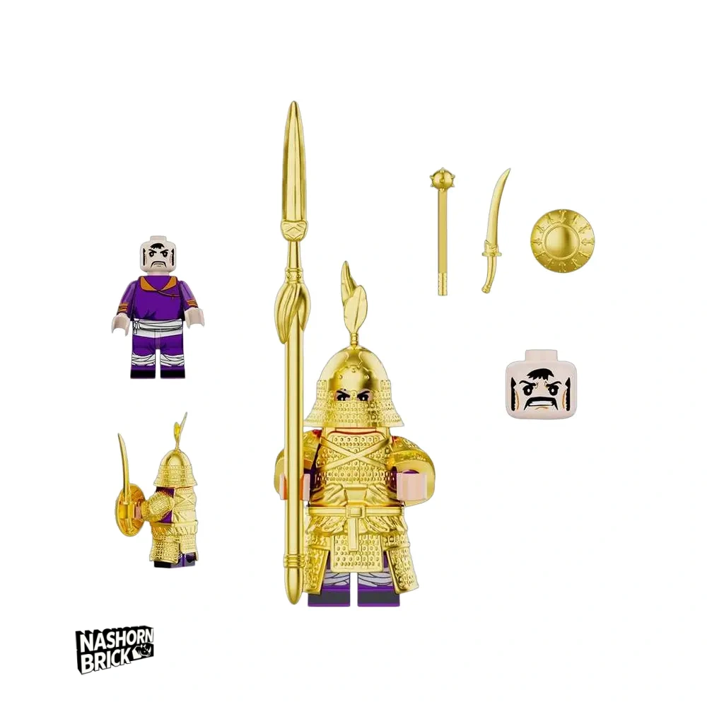 Liao Dynasty Heavily Armored Soldier Custom-Minifigur - Soldier