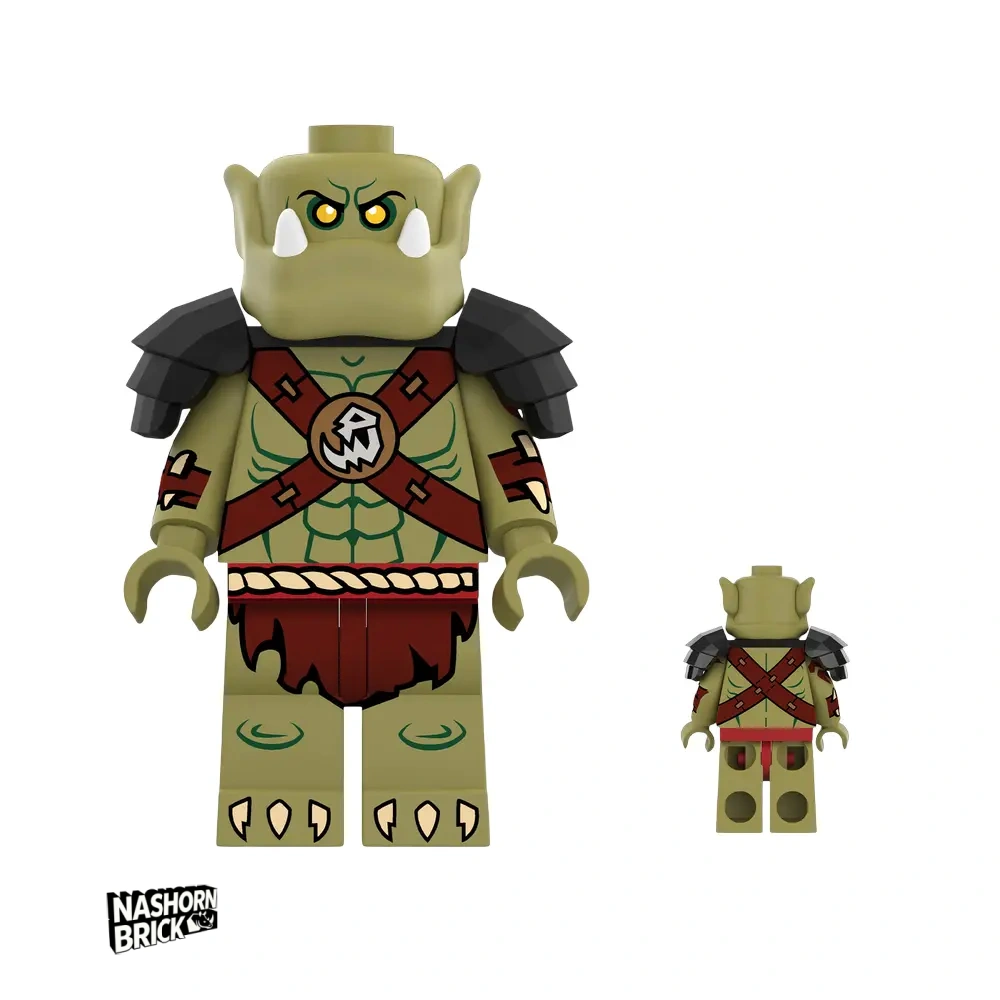 WOW Orc Soldier Minifigur