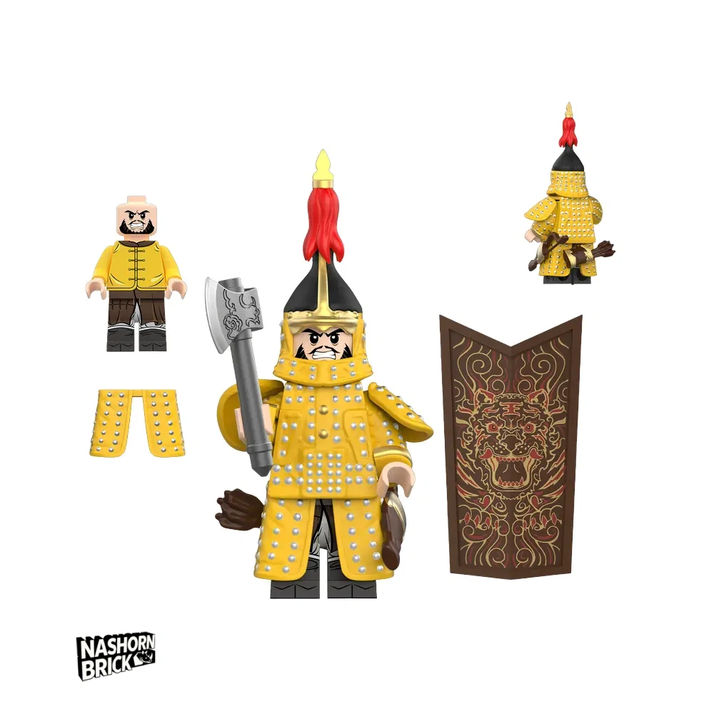 Plain Yellow Banner Minifigur - Soldier