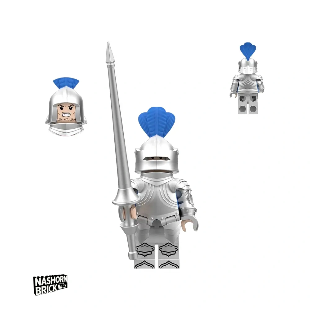 Classic Goth Knight Custom-Minifigur