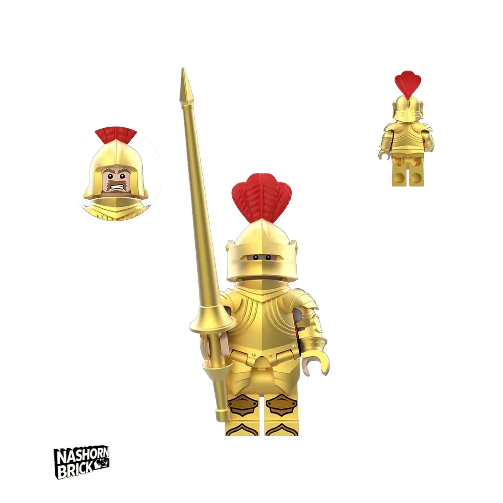 Classic Goth Knight Klassische Minifigur