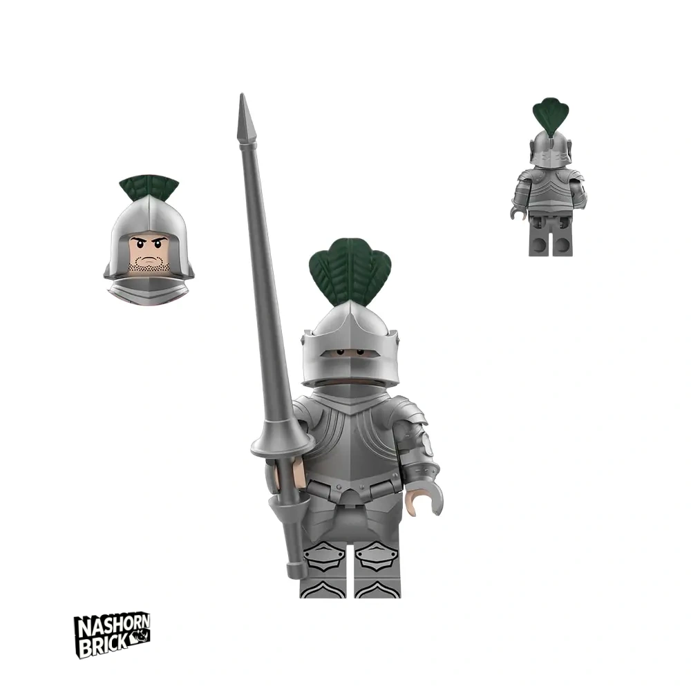 Classic Goth Knight Minifigur