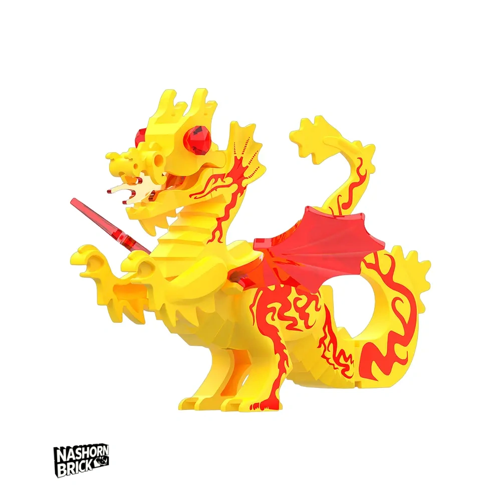 Medieval Dragon Minifigur #8 - Mount