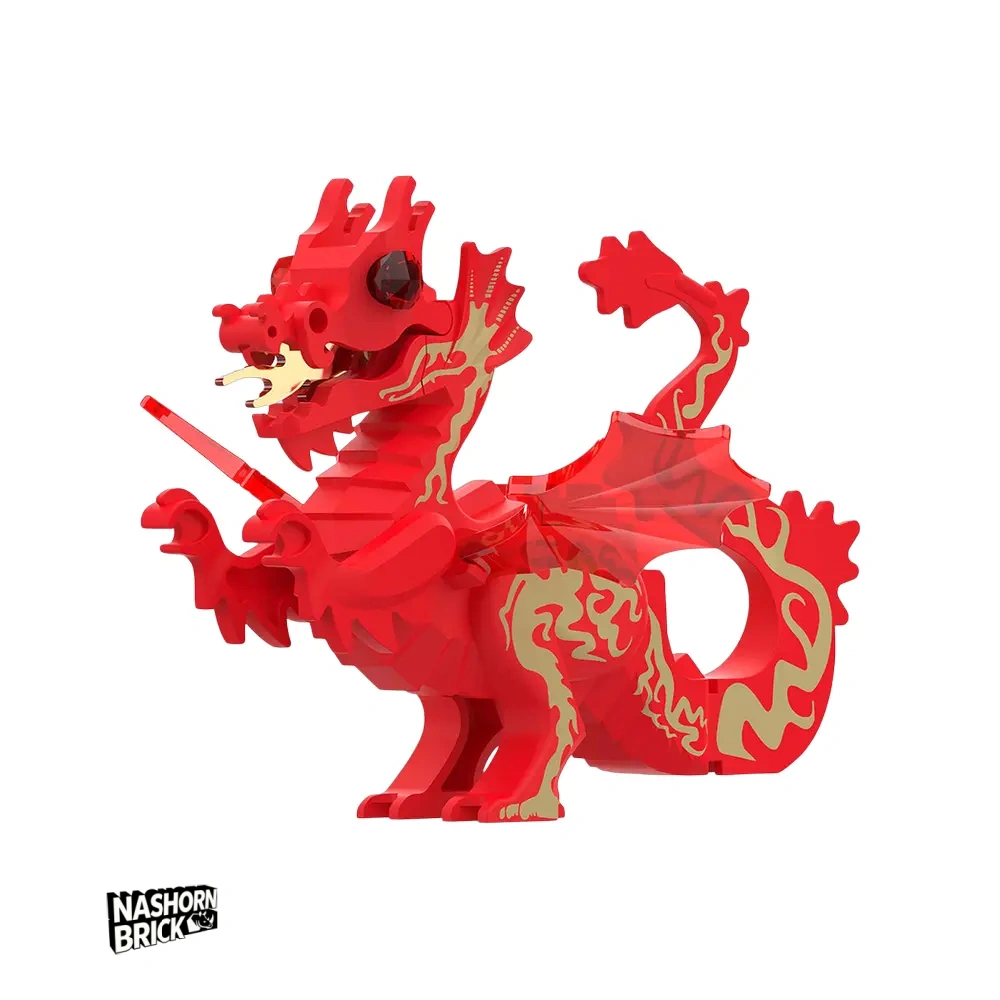 Medieval Dragon Exklusive Minifigur - Mount