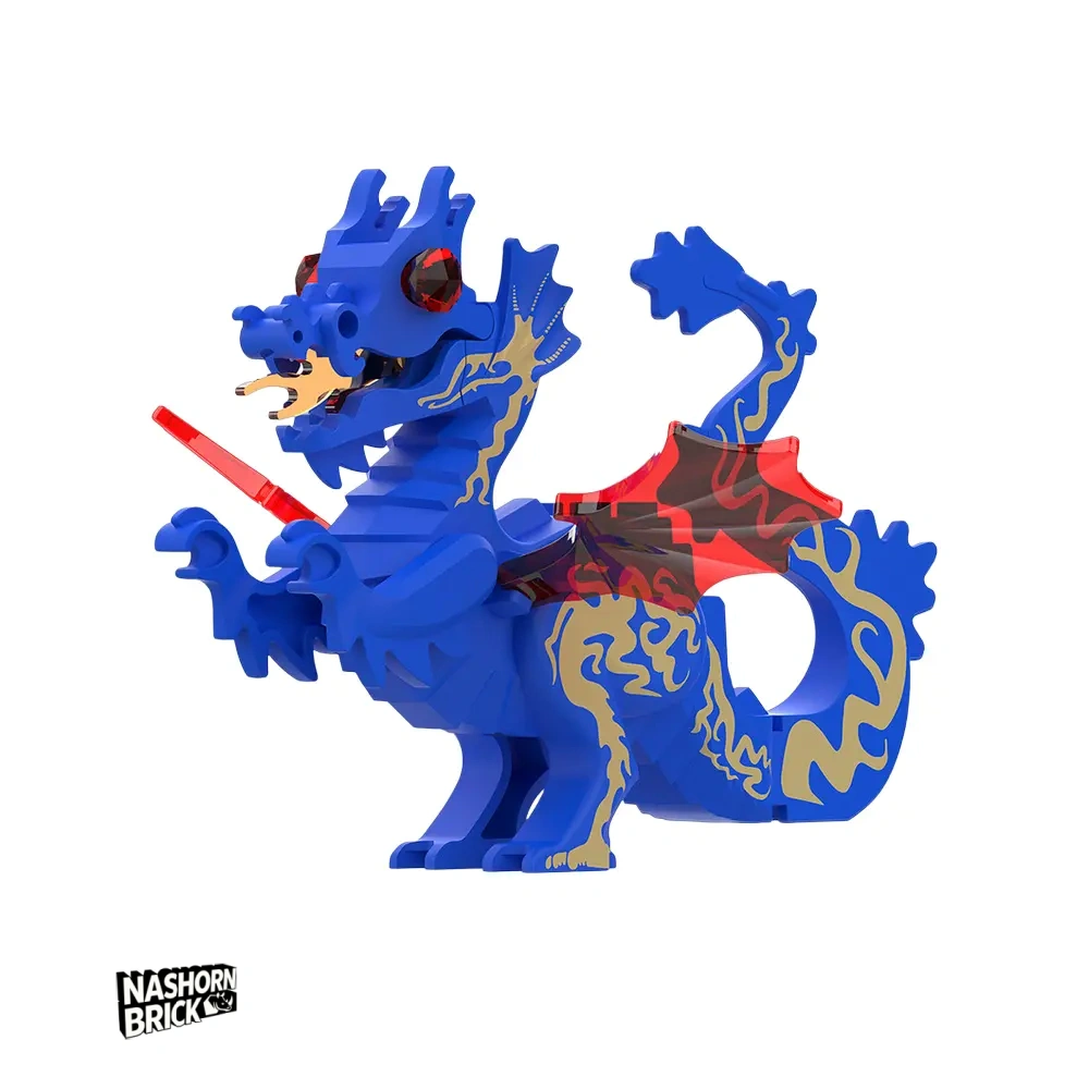 Medieval Dragon Limitierte Minifigur - Mount
