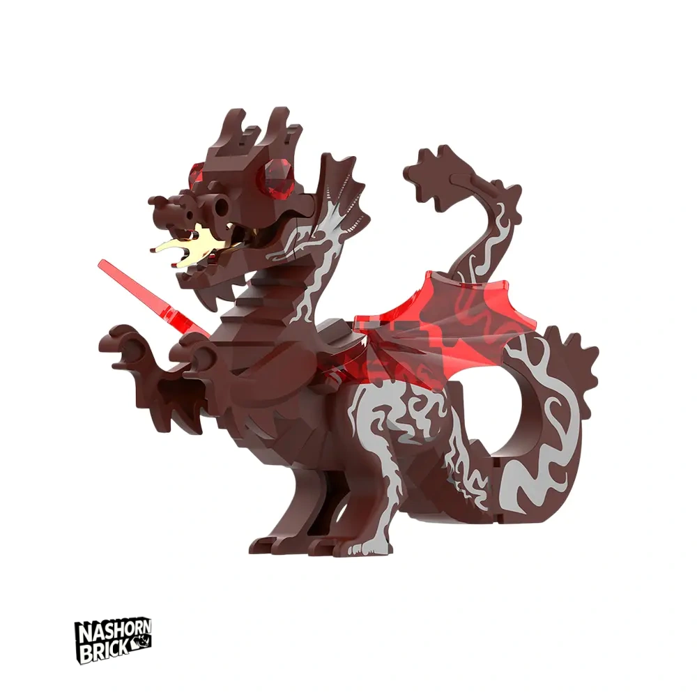 Medieval Dragon Minifigur #7 - Mount