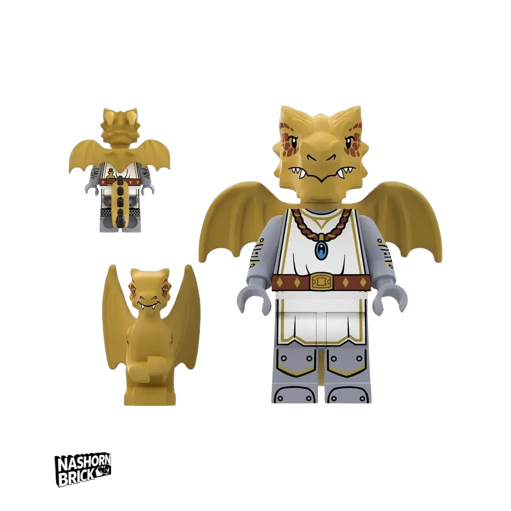 Dragon Knight Kompatible Version Minifigur - Dungeons&Dragons