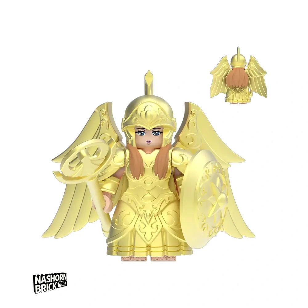 Athena Neue Version Minifigur - Gold Saints