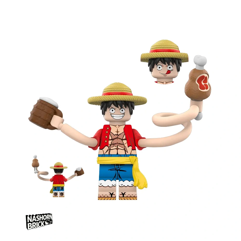 Monkey D. Luffy Minifigur #14 - One Piece