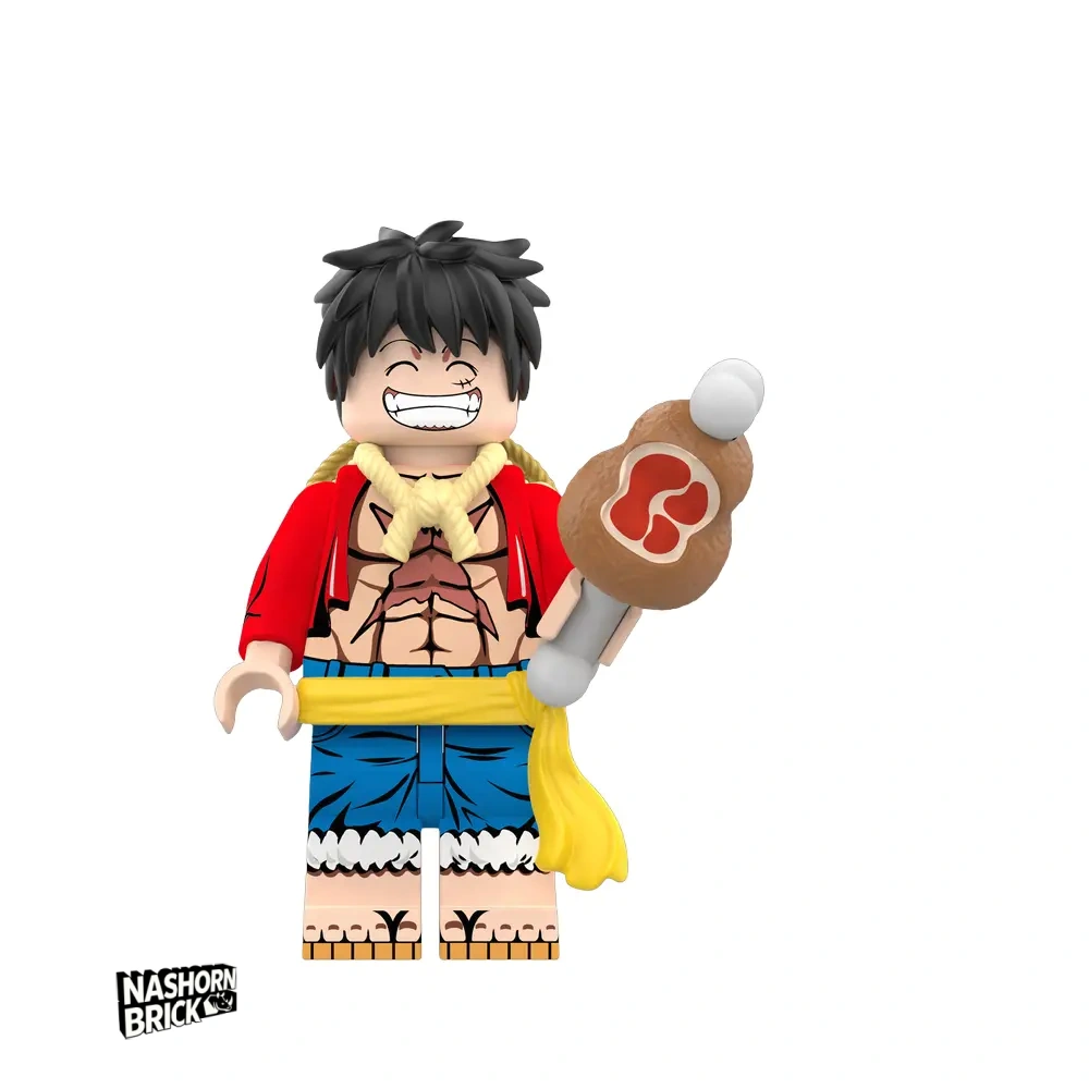 Monkey D. Luffy Kompatible Minifigur - One Piece