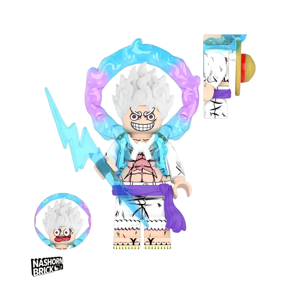 Nika Luffy Custom-Minifigur - One Piece