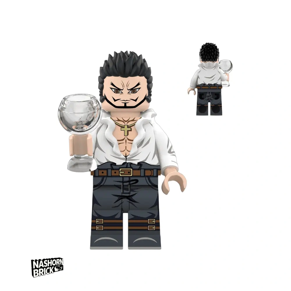 Dracule Mihawk Custom-Minifigur - One Piece