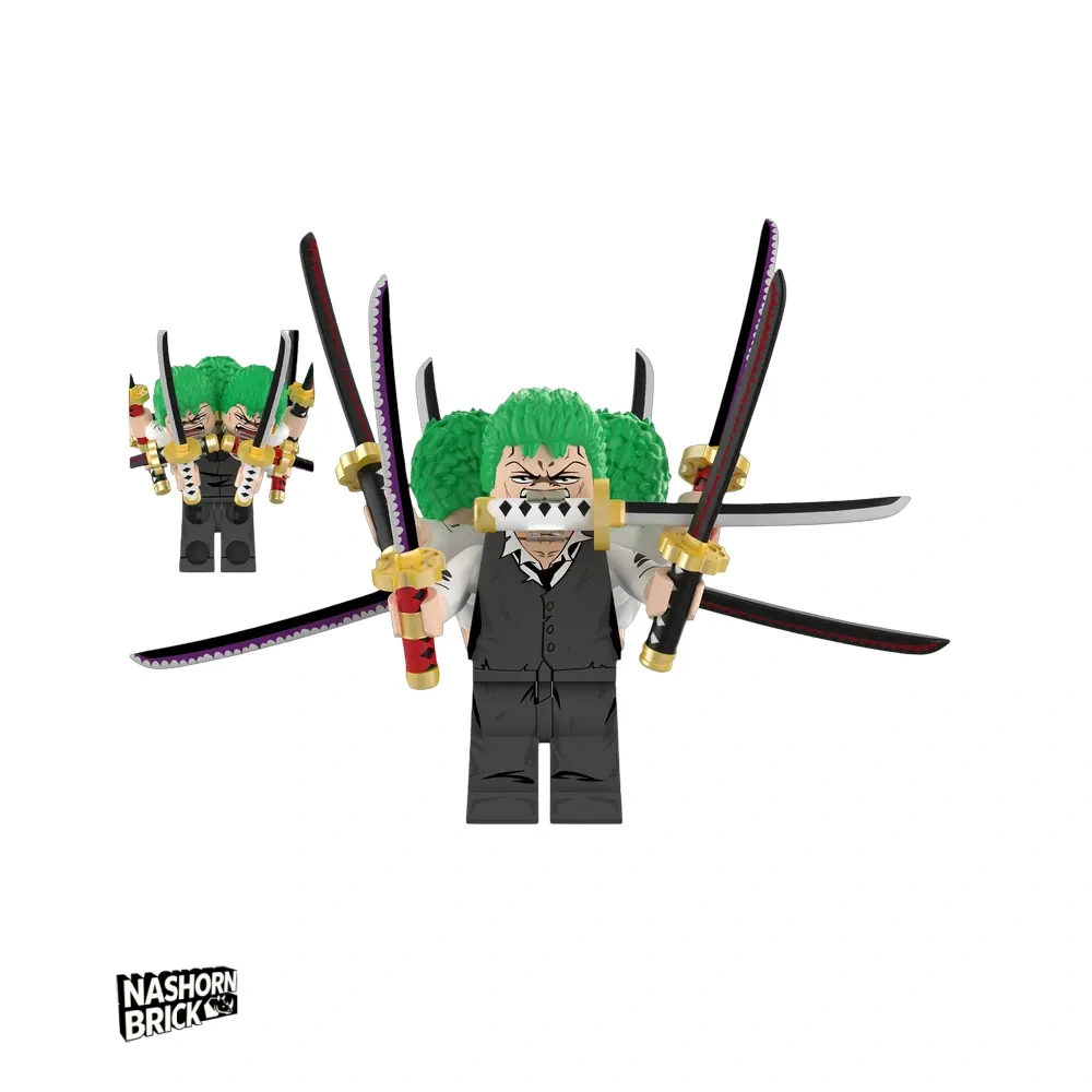 Roronoa Zoro Custom-Minifigur1 - One Piece