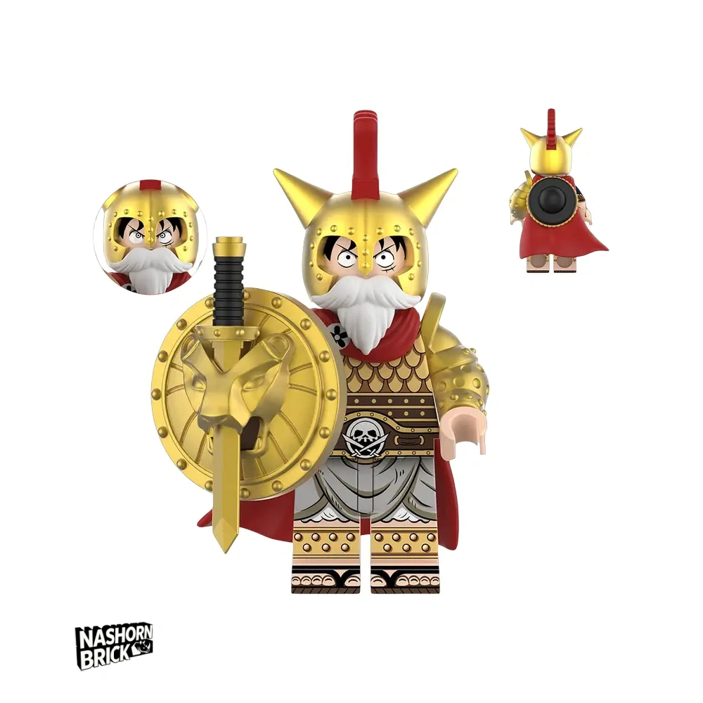 Monkey D. Luffy Custom-Minifigur0 - One Piece