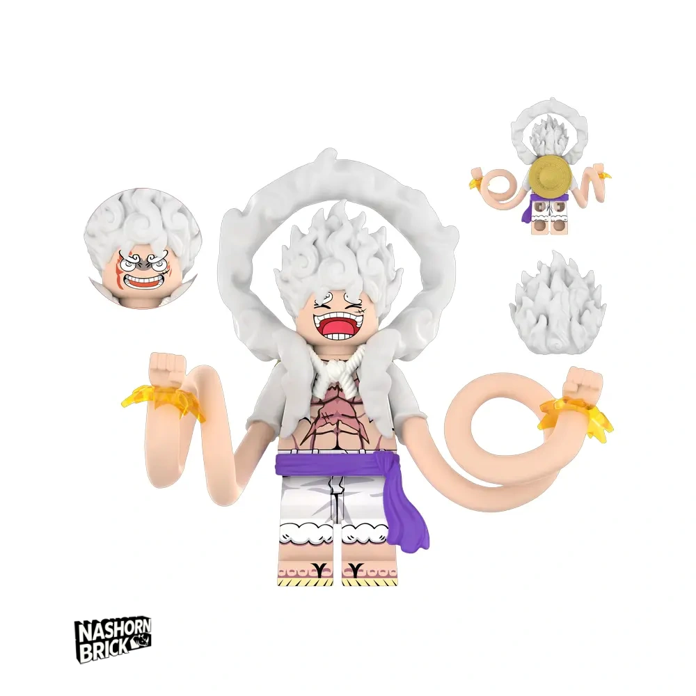 Monkey D. Luffy Custom-Minifigur6 - One Piece