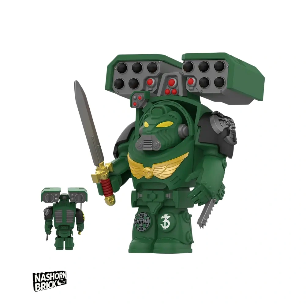 Salamanders Terminator Minifigur Spielzeugs - Warhammer 40K