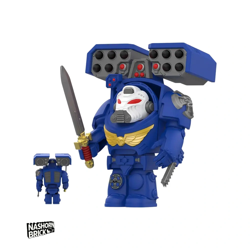 Ultramarines Terminator Minifigur Spielzeugs - Warhammer 40K