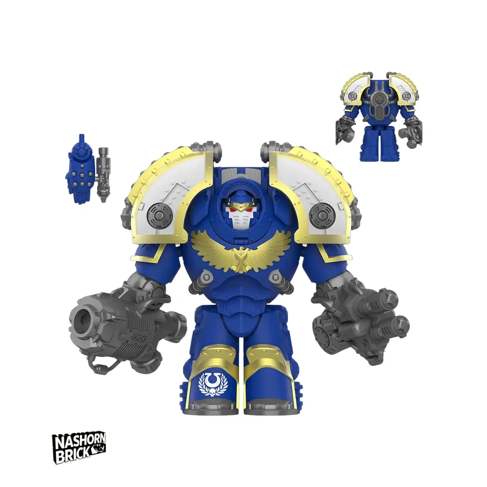 Ultramarine Saturnine Terminator Minifigur - Warhammer 40K