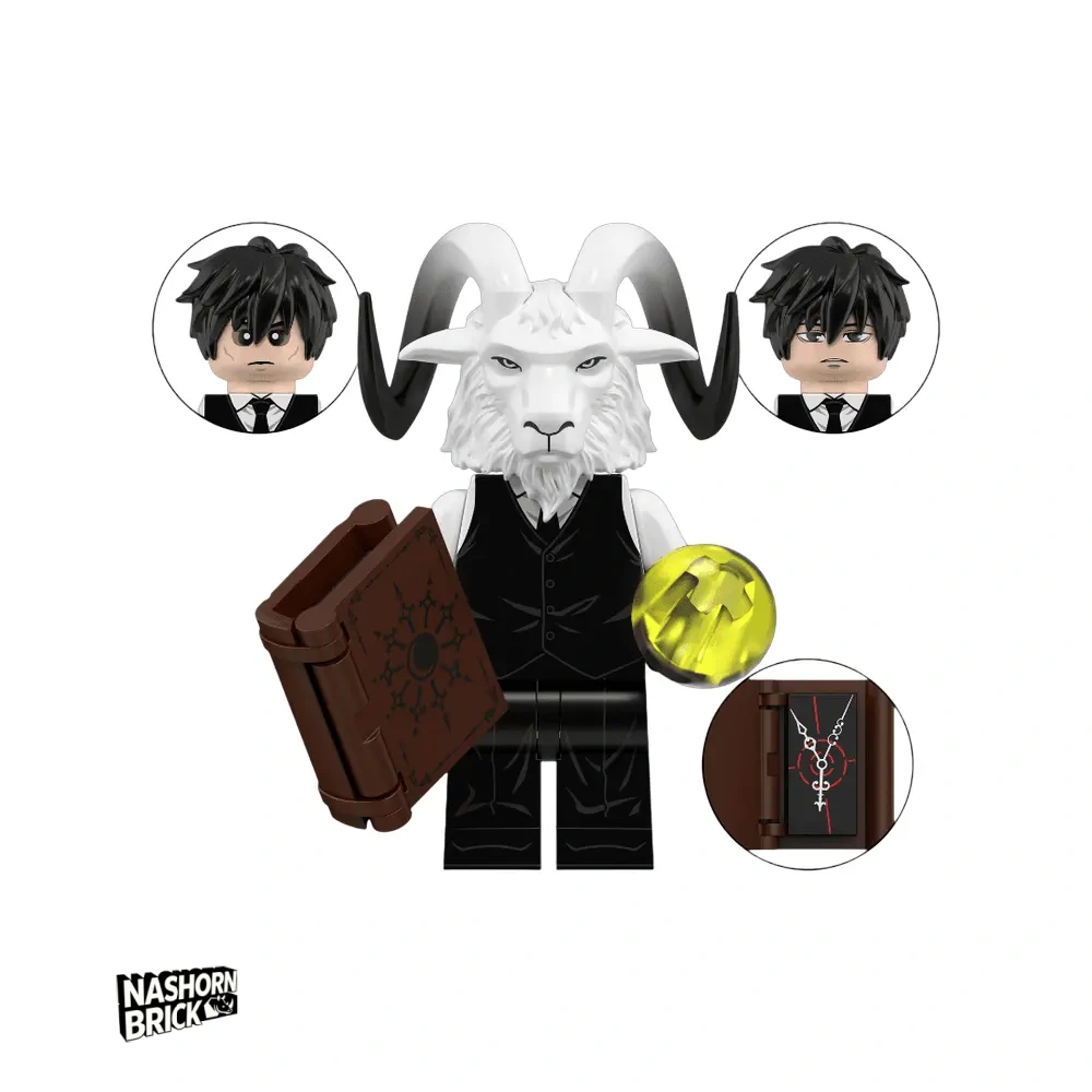 10 Days Till The End Sheep Custom-Minifigur