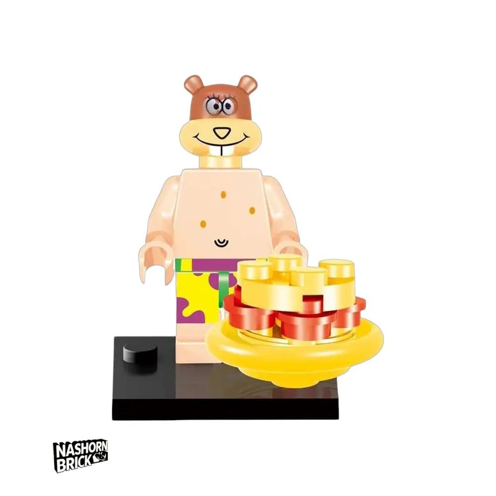 SpongeBob SquarePants Sandy Cheeks Custom-Minifigur