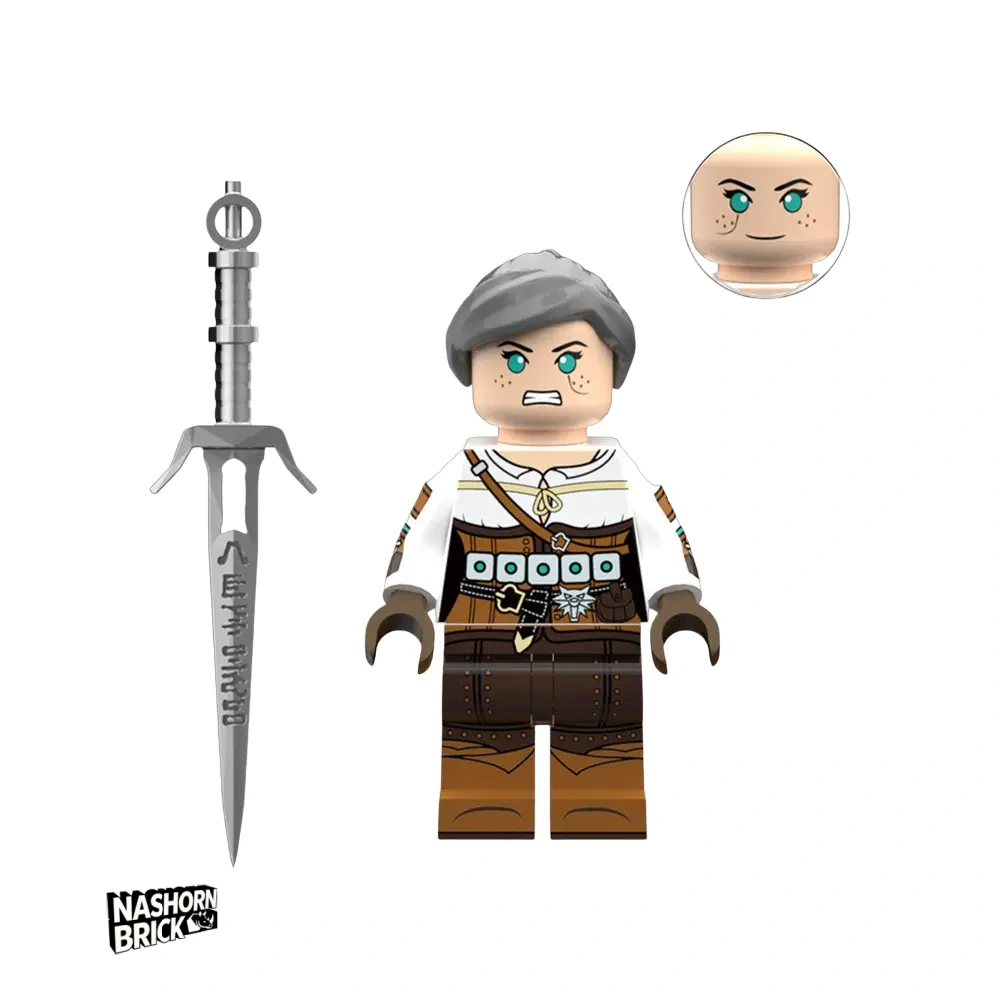 Ciri Minifigur - The Witcher