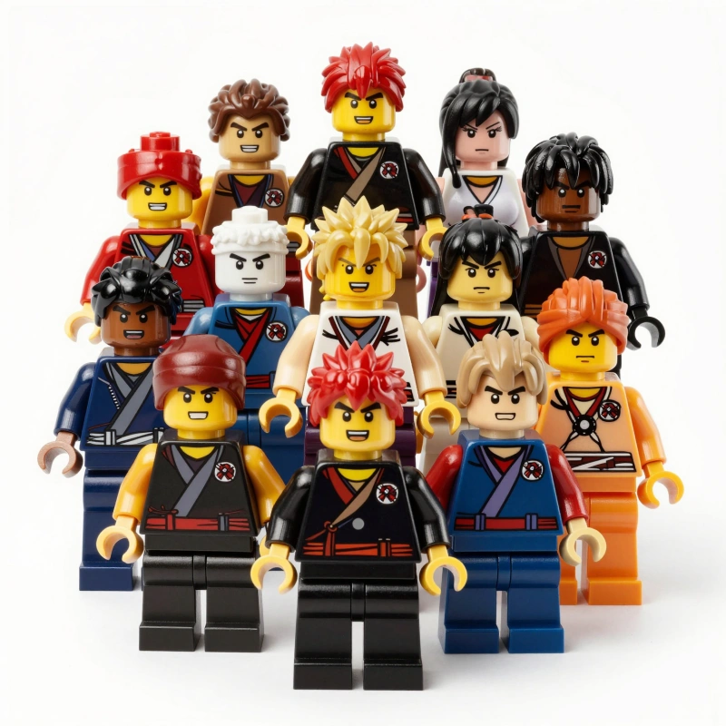 Fatal Fury Minifigur