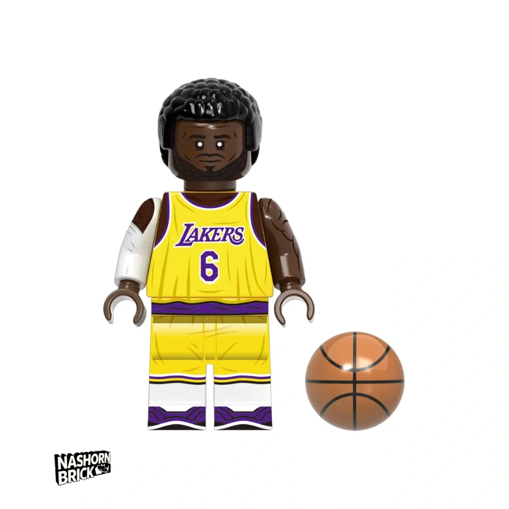 Lebron James Klassische Minifigur - Basketball