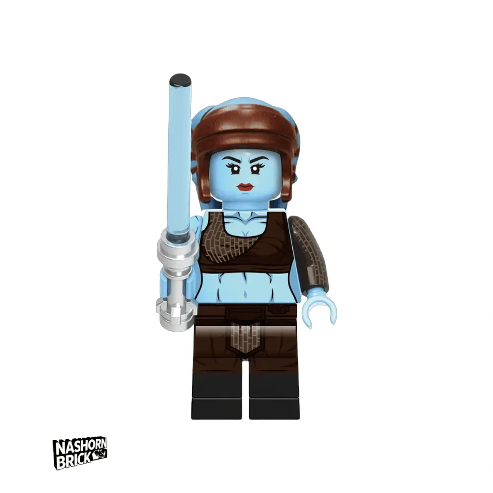 Aayla Secura Star Wars Custom-Minifigur