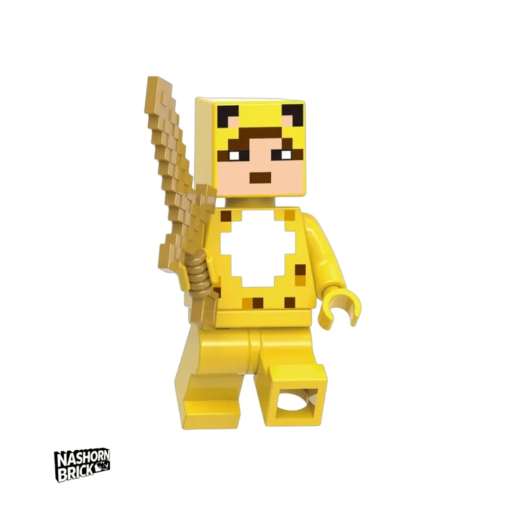Ocelot Minifigur - Minecraft