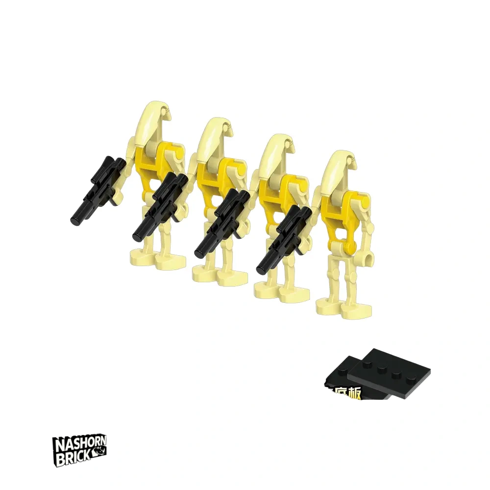 Battle Droid Commander Minifigur Star Wars