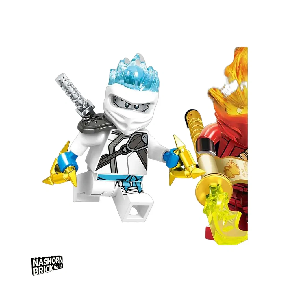 Ninjago Zane Custom-Minifigur - Ninjago Character