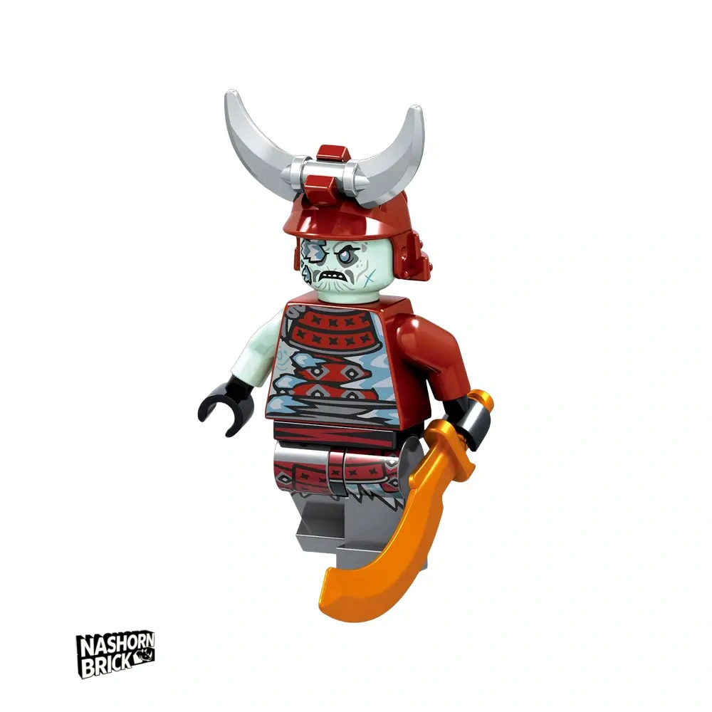 Ninjago Blizzard Swordsman Minifigur - Blizzard