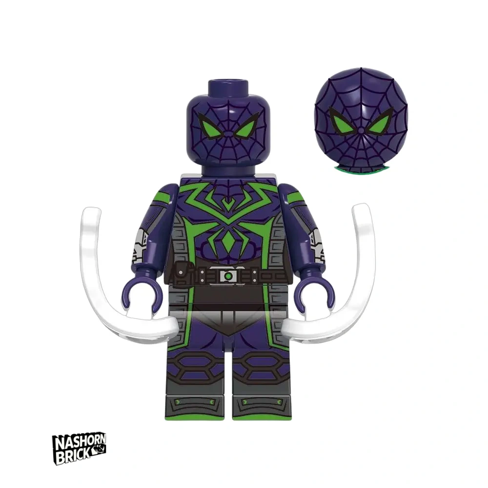 Spider-man Miles Morales Purple Reign Suit Minifigur
