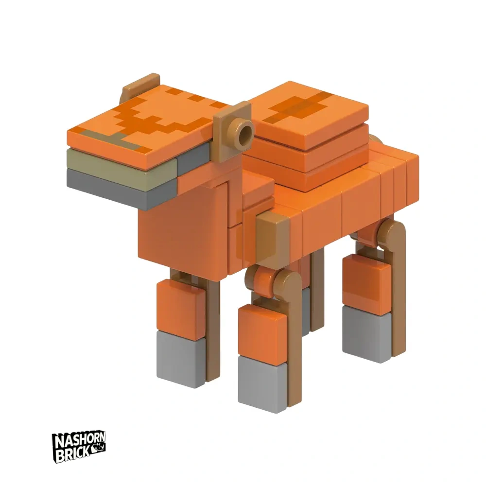 Camel Minifigur - Minecraft