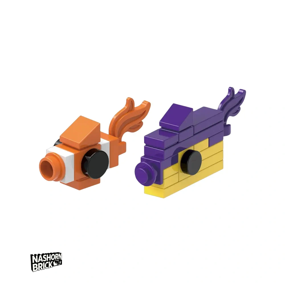 Fish Minifigur - Minecraft