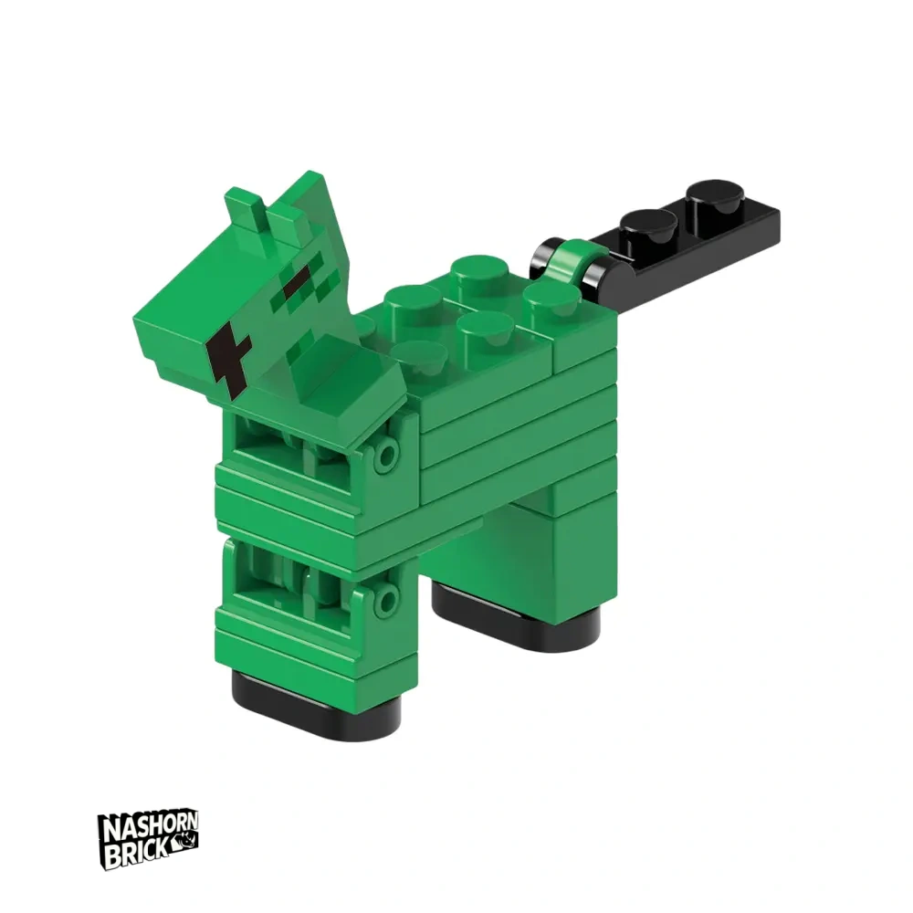 Zombie Horse Minifigur - Minecraft