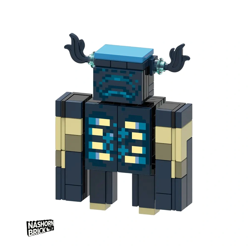 Warden Minifigur - Minecraft