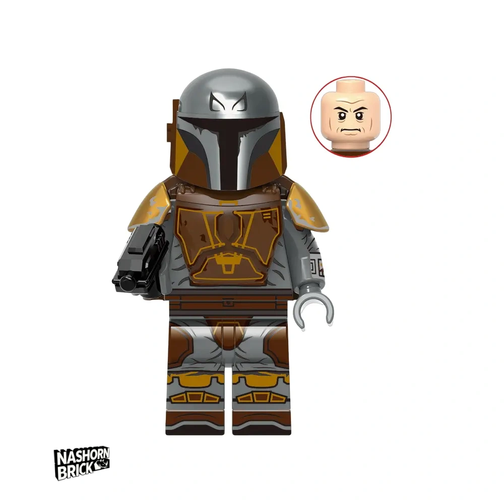 Mandalorian Warrior Star Wars Minifigur Standfuß