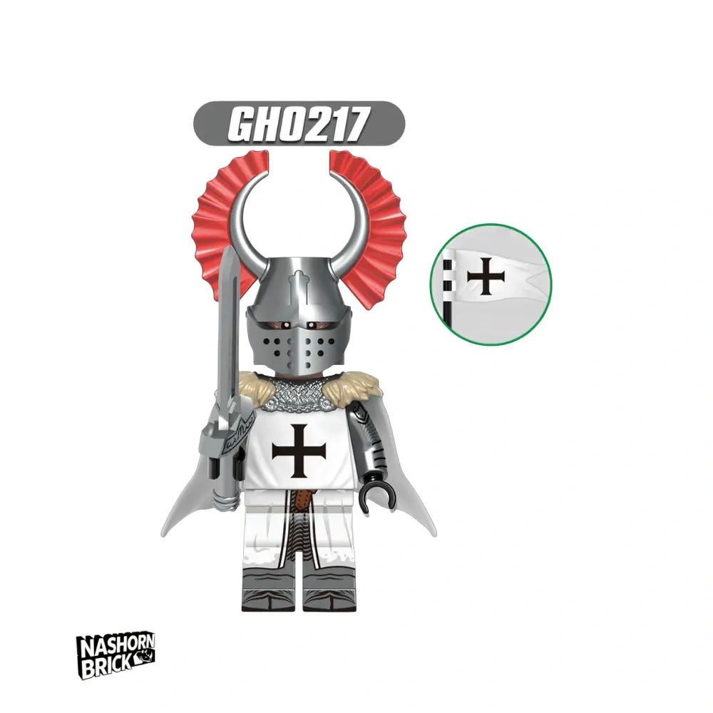 Classic Teutonic Knight Klassische Minifigur