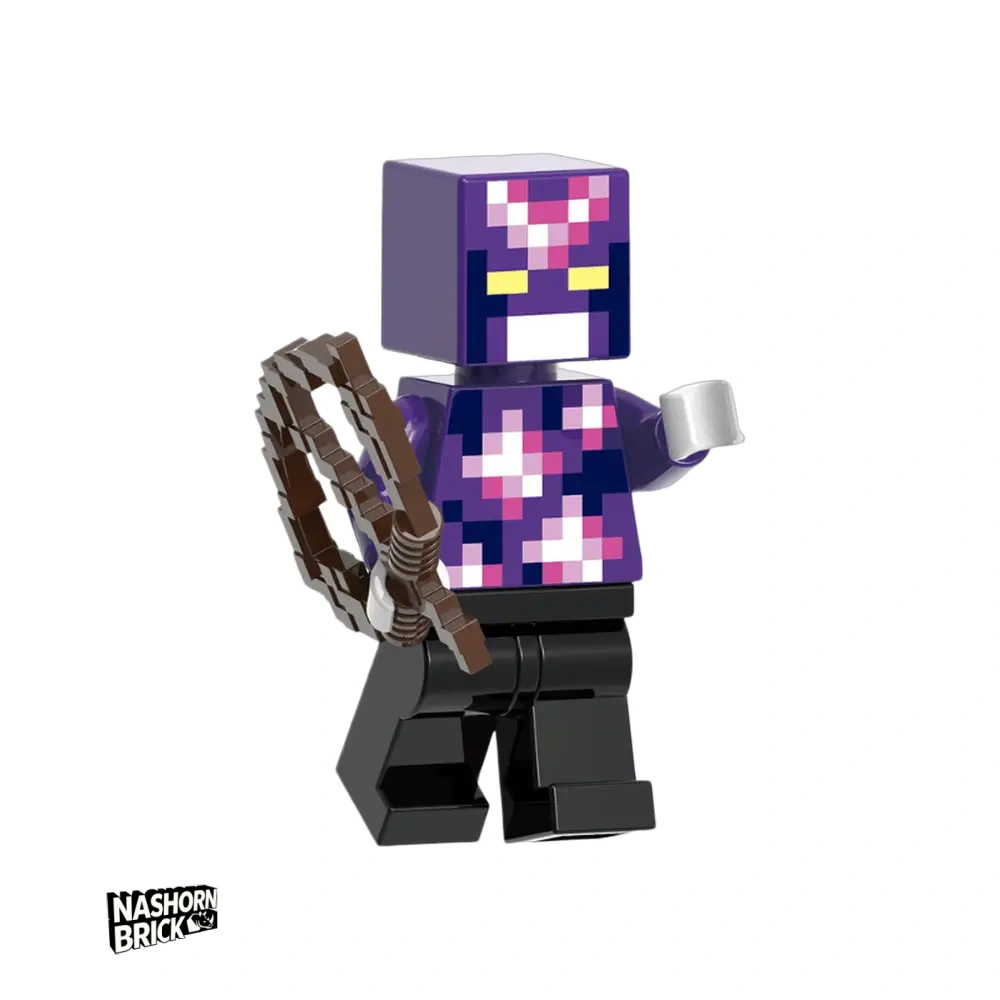 Crystal Knight Minifigur - Minecraft