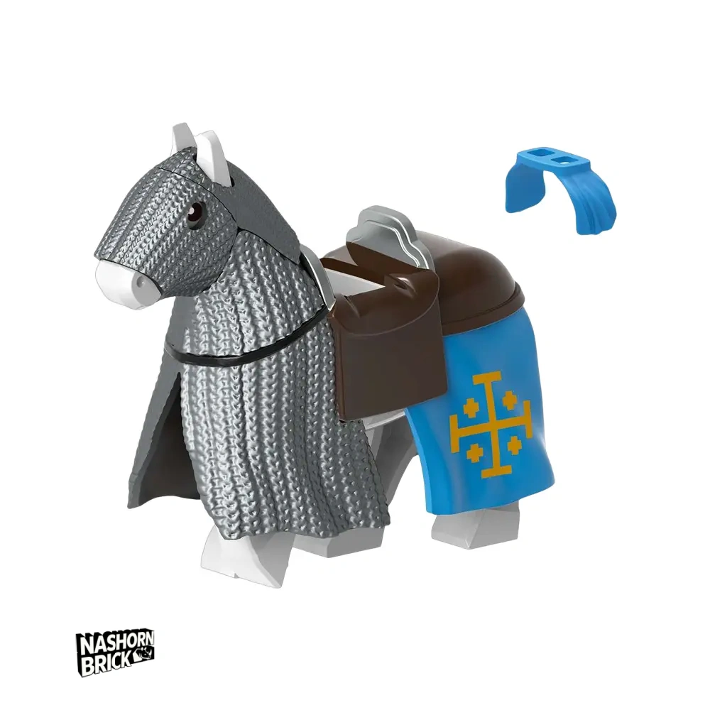 Medieval Jerusalem War Horse Minifigur - Mount