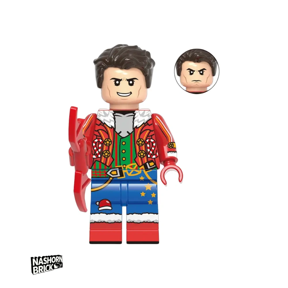Bruce Wayne Christmas Minifigur