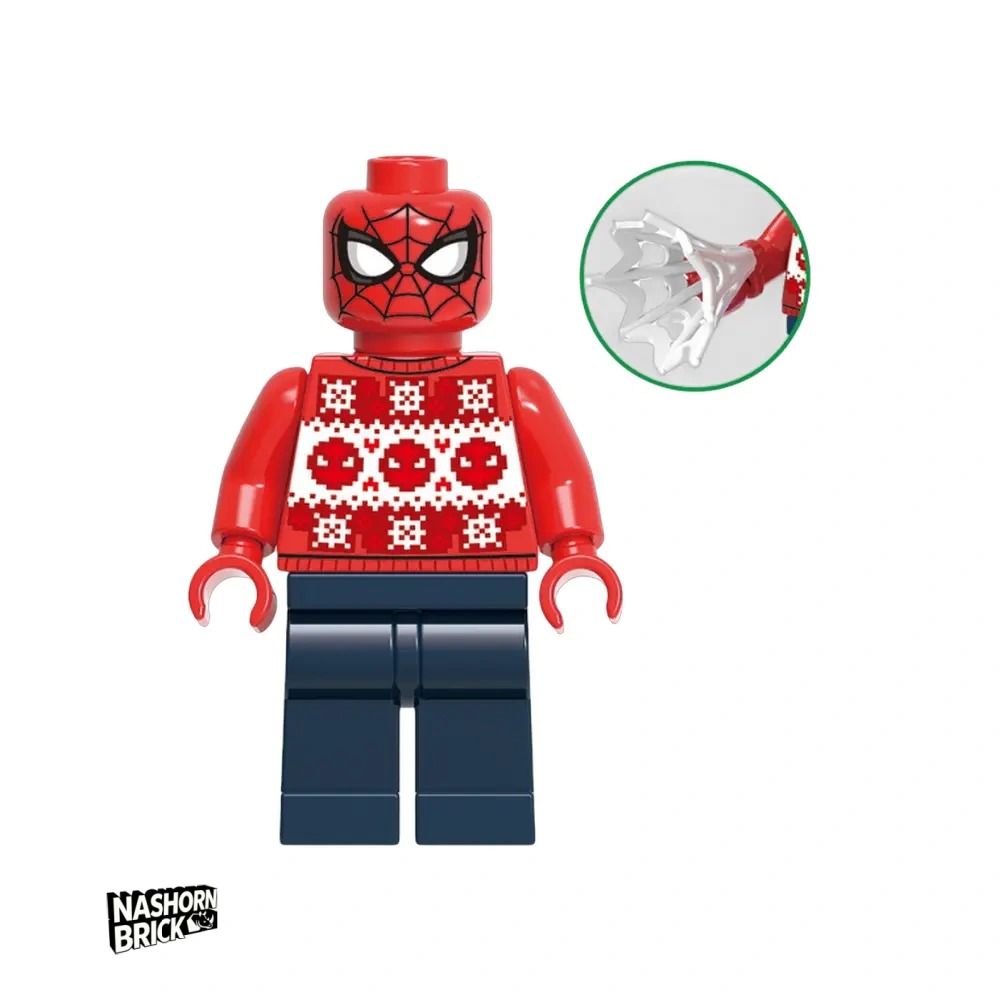 Spider-man Christmas sweater Minifigur