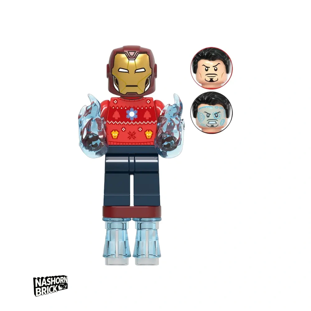 Iron Man X-mas jumper Minifigur