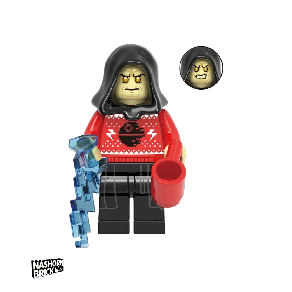 Palpatine Holiday Sweater Minifigur Star Wars