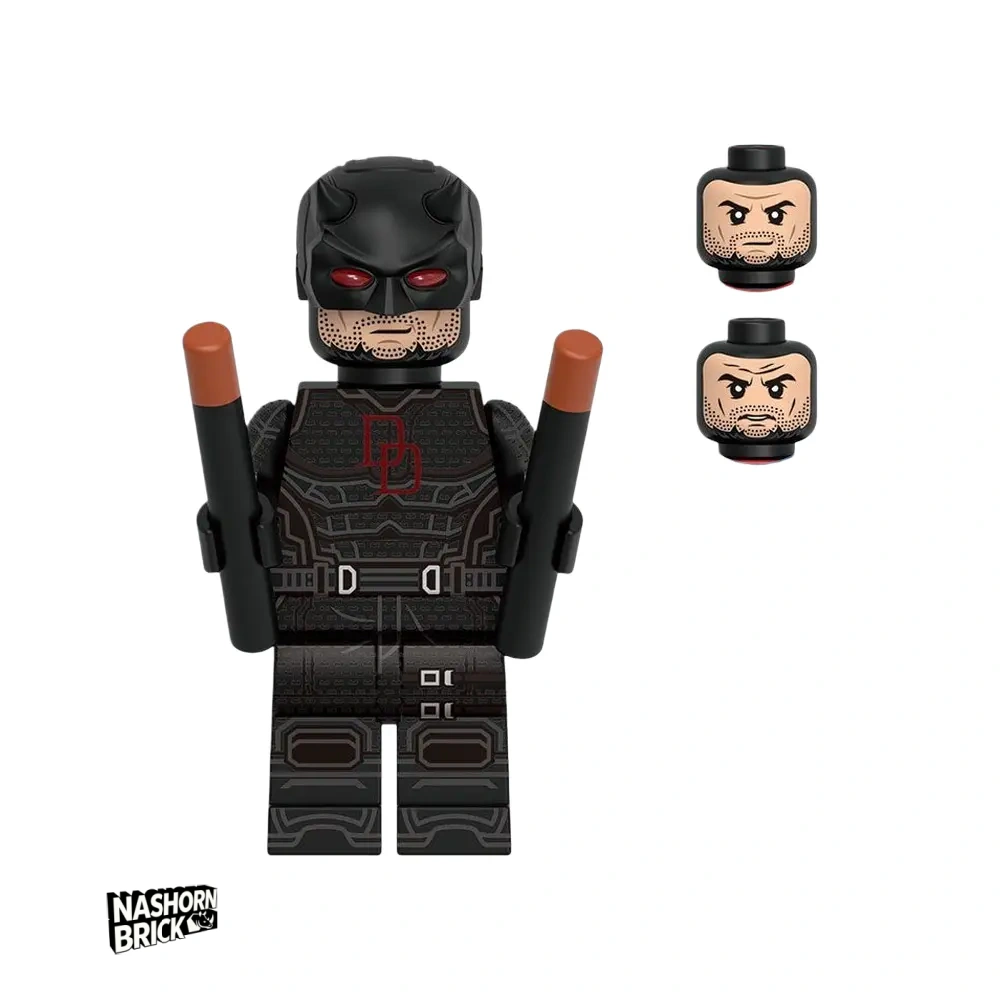 Daredevil Black Suit Born Again Minifigur